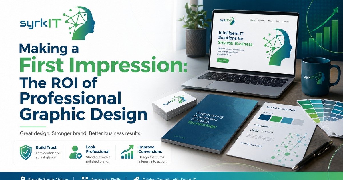 Making a First Impression: The ROI of Professional Graphic Design